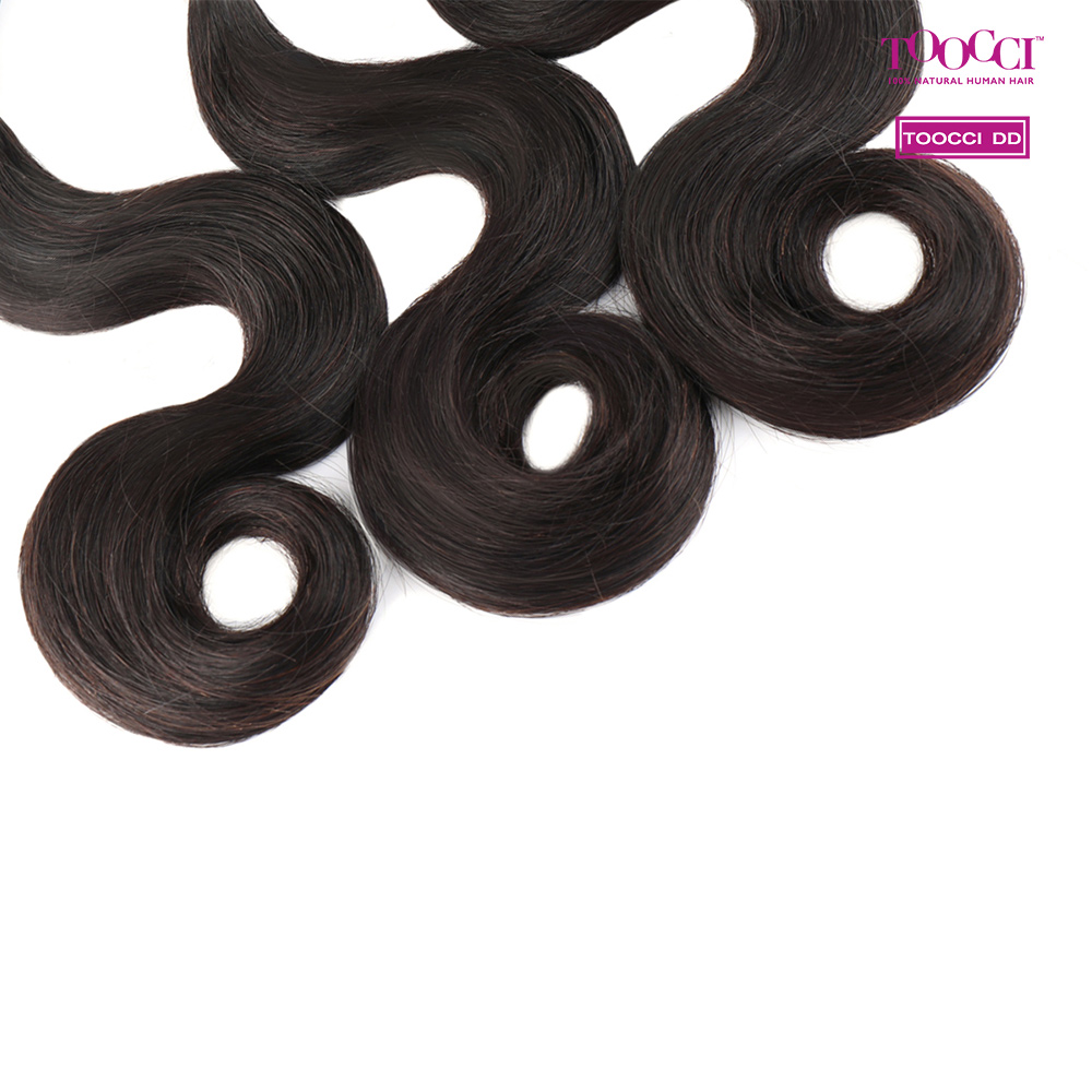 Bliss Toocci DD Double Drawn Spring Roll Hair Hair Weave 10A Virgin Brazilian Human Hair 11