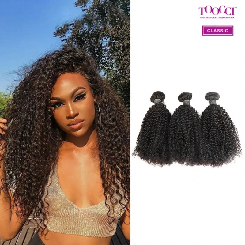 Bliss Toocci Classic 3 In 1 Baby Deep Hair Weaves 8a Virgin Human